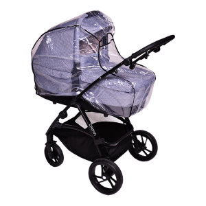 PETITE&MARS Lietus plēve Kulbu ratiem, 82x60x40 cm, 100 - Image 1