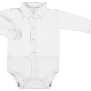 EEVI Svētku krekls-bodijs zēniem, balts - Image 1