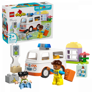 LEGO DUPLO Town Ātrā palīdzība un šoferis 10447 - Image 1