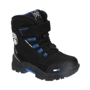 American Club SoftShell ziemas zābaki bērniem, Black/Royal Blue - Image 1