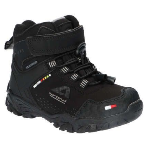 American Club SoftShell ziemas zābaki bērniem, Black - Image 1