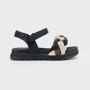 MAYORAL Melnas sandales meitenei - Image 1