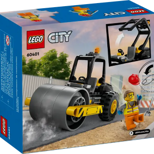 LEGO CITY  Būvlaukuma tvaika veltnis 60401 - Image 1