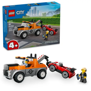 LEGO City Vilcējauto un sporta auto remonts 60435 - Image 1