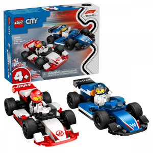 LEGO City F1® Williams Racing un Haas F1® sacīkšu auto 60464 - Image 1