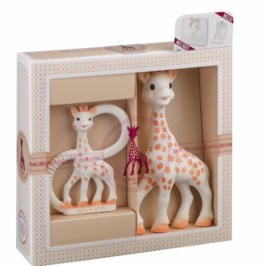 VULLI komplekts Sophie la Girafe + apļveida zobgrauznis, 0+ m,000001 - Image 1