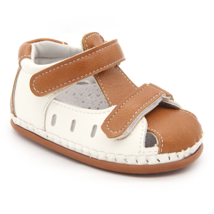 APAWWA Brūnas pirmās sandales zēnam, FX82 - Image 1