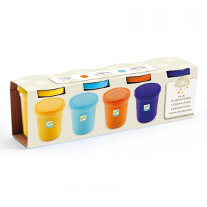 DJECO Plastilīns - 4 krāsas – Dabīgie toņi, DJ09027 - Image 1