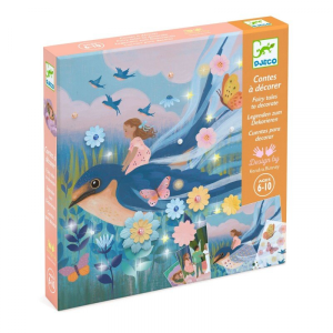 DJECO Kolāža - Pasaku dekorēšana - Īkstīte, DJ09429 - Image 1