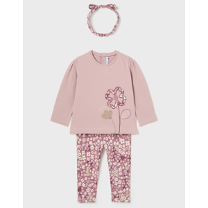 MAYORAL Komplekts ar legingiem un matu lentu meitenei, Petalo - Image 1