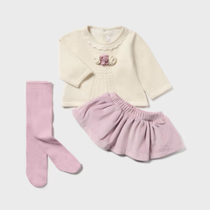 MAYORAL 3-daļīgs komplekts meitenei Mauve - Image 1