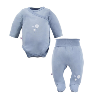 EEVI Komplekts mazuļiem PETITE Baloni", dūmakaini  zils" - Image 1