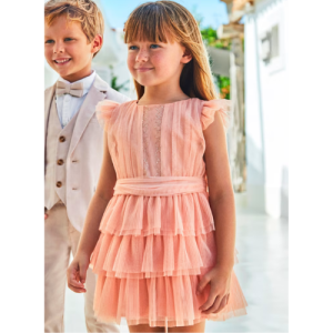 MAYORAL Tilla kleita ar īsām piedurknēm, 3912, 54 Nude - Image 1