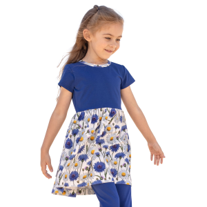 LENNE Zila kleita ar īsām piedurknēm meitenei TESLIN", 25620, 083" - Image 1