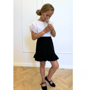 ATUT melni trikotāžas svārki meitenei - Image 1