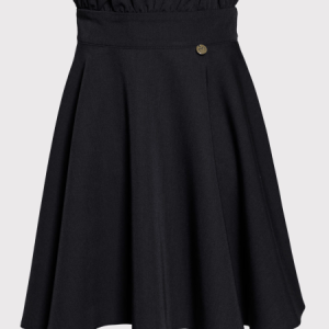 SLY Melni zvanveida svārki ar paaugstinātu jostas vietu - Image 1