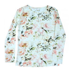 ATUT tops ar garām piedurknēm - Flowers"" - Image 1