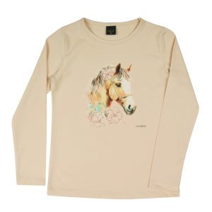 ATUT meiteņu tops ar garām piedurknēm Love Horses"" - Image 1