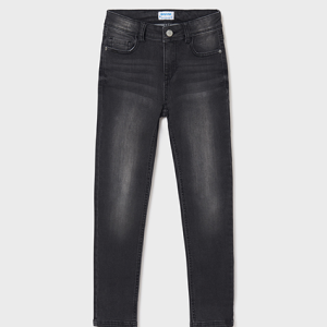 MAYORAL Džinsa bikses meitenēm Basic, Dark Grey - Image 1