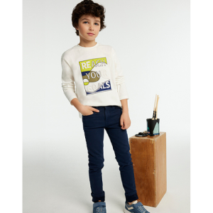 MAYORAL Tumši zilas bikses zēniem Soft SlimFit, Marino - Image 1