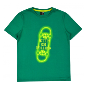 G.T. t-krekls, Keep On Rolling, Green, 0090 - Image 1