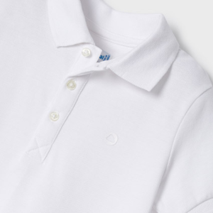 MAYORAL Polo krekls ar īsām piedurknēm, White - Image 1