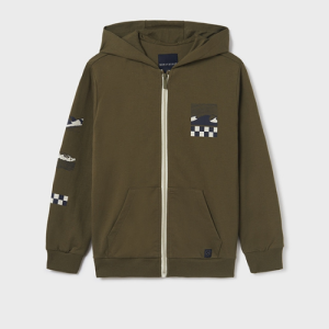 MAYORAL Zaļa jaka ar kapuci zēniem, Plancton - Image 1