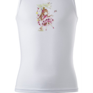 Meiteņu apakškrekls FRIENDS ar princesi, white - Image 1