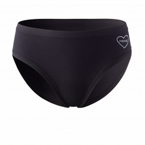 Meiteņu biksītes FRIENDS ar sirds motīvu, black - Image 1