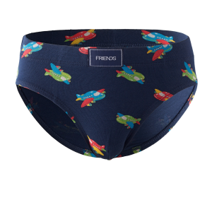 Zēnu biksītes FRIENDS ar lidmašīnām, dark navy - Image 1