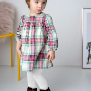 CORINA BABY Baltas mikrofibras zeķubikses meitenēm, 120 DEN - Image 1