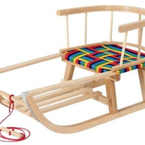 GRYGSAN Koka ragaviņas ar muguras balstu un auduma sēdekli  IV,natural - Unisex - Image 1