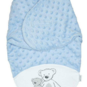 NICOLA Kokons zīdaiņiem ar siltinājumu, Minky, 56/62, blue - 0+ mēneši, Zēni, 56-62cm, Zila - Image 1