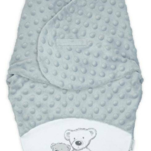 NICOLA Kokons zīdaiņiem ar siltinājumu, Minky, 56/62, blue - 0+ mēneši, Zēni, 56-62cm, Pelēka - Image 1