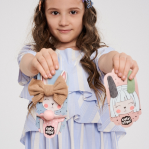 Cuty Clips matu sprādzes Bunny Eyes No 4, 2gb - Image 1