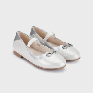 MAYORAL Baltas balerīnas kurpes meitenei - Image 1