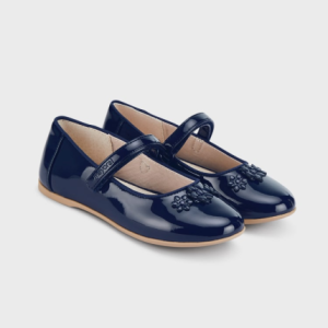 MAYORAL Tumši zilas lakādas kurpes meitenei - Image 1