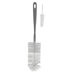 Baby Ono pudelīšu un knupīšu birste, pelēka, 721 - Image 1