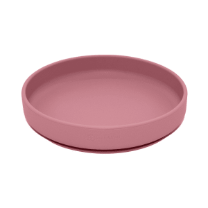 PETITE&MARS Silikona šķīvis ar pielīpošu apakšu, 708820, Dusty Rose - Image 1