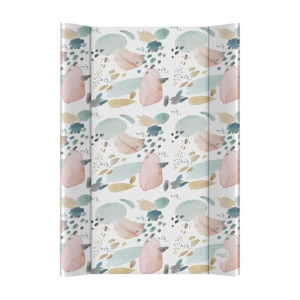 Ceba Baby zīdaiņu pārtinamā virsma - ULTRA LIGHT, Drops&Dots, Short, Hard, 50x70 cm - Image 1