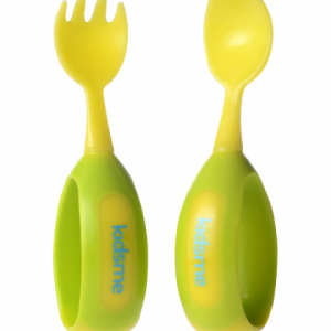 Kidsme viegl satverama plastmasas karotīte un dakšiņa , 9853LI - Image 1