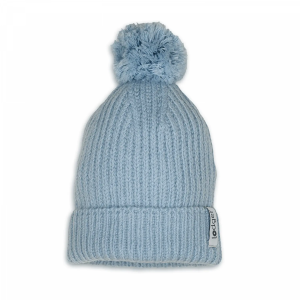 Lodger Hatter Merino Wool cepure, Blue fogg, 6-12 mēn, HTM110_6-12 - Image 1