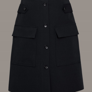 SLY Melni meiteņu svārki ar kabatām - Image 1