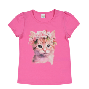 ATUT Meiteņu T-krekls Kaķēns"" - Image 1