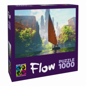 BRAIN GAMES Puzle FLOW - Laiva, 1000gb - Image 1