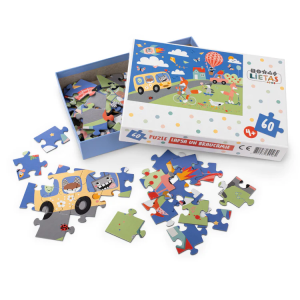 TUTAS LIETAS Puzle Lapsa un Braucamie, 60gb - Image 1