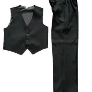 EXCLUSIVE Melna veste un bikses zēnam - Image 1