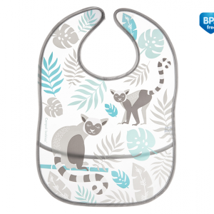 CANPOL BABIES mitrumizturīga lacīte ar kabatiņu Jungle, 9/238, Grey - Image 1