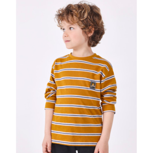 MAYORAL Zēnu T-krekls ar garām piedurknēm Friday", Ocre" - Image 1