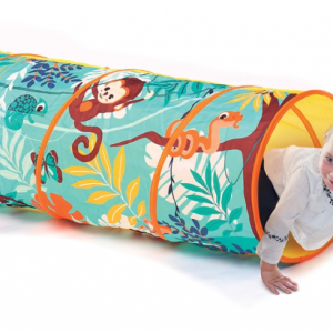 LUDI Salokāms rotaļu tunelis, Jungle, 120cm, 2+ gadi - Image 1